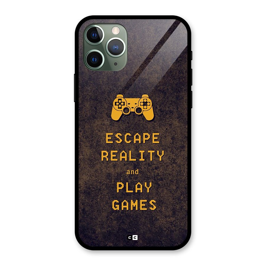 Escape Reality Glass Back Case for iPhone 11 Pro