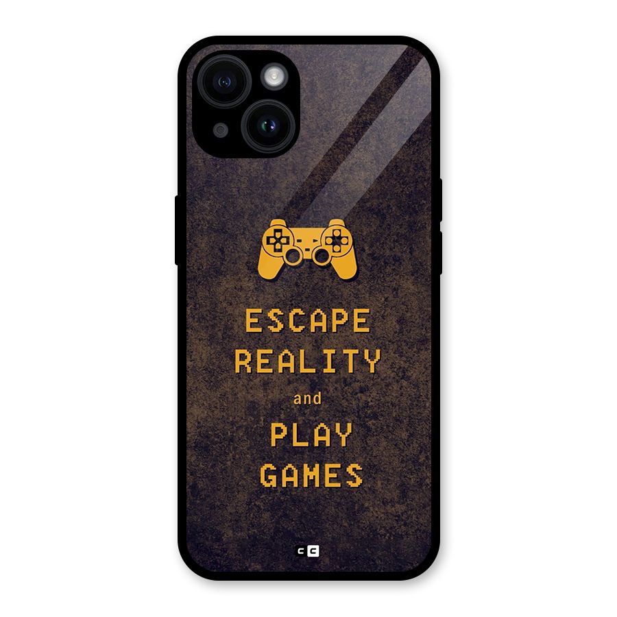 Escape Reality Glass Back Case for iPhone 14