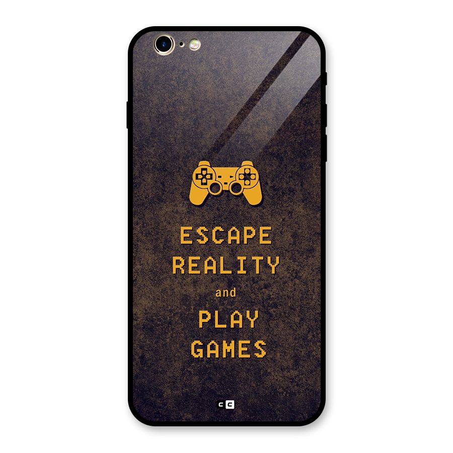 Escape Reality Glass Back Case for iPhone 6 Plus 6S Plus