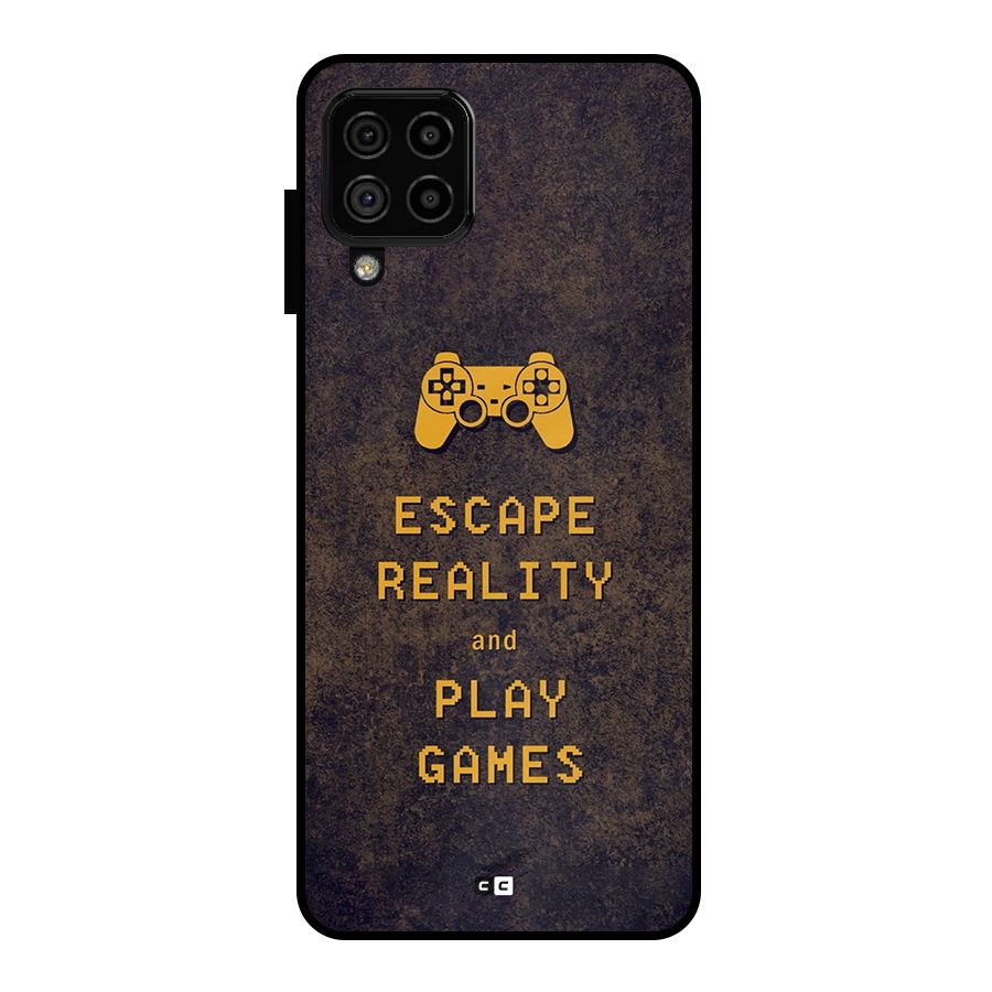 Escape Reality Metal Back Case for Galaxy A22 4G