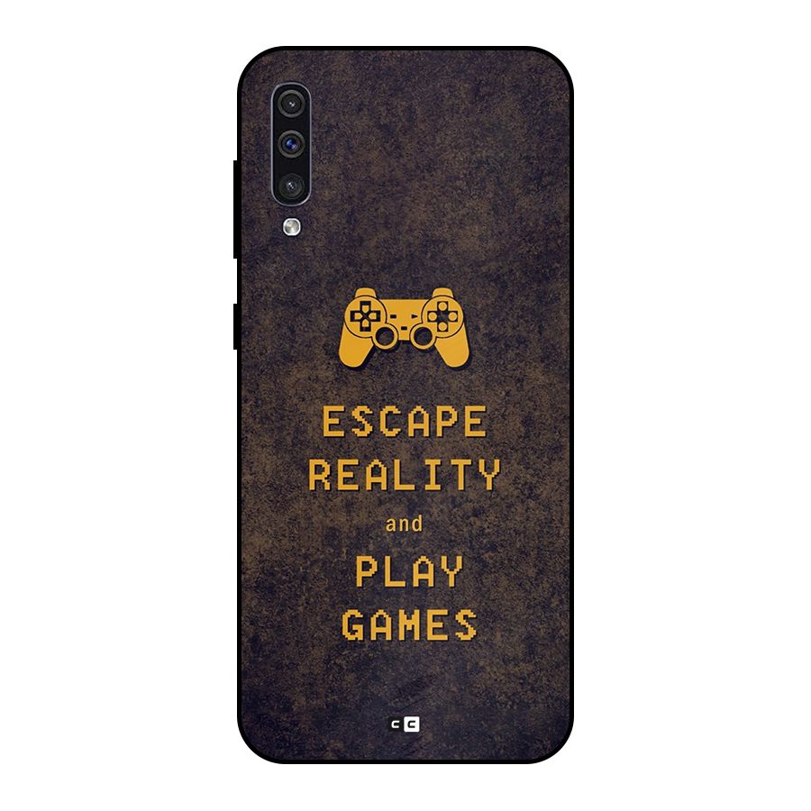 Escape Reality Metal Back Case for Galaxy A50s