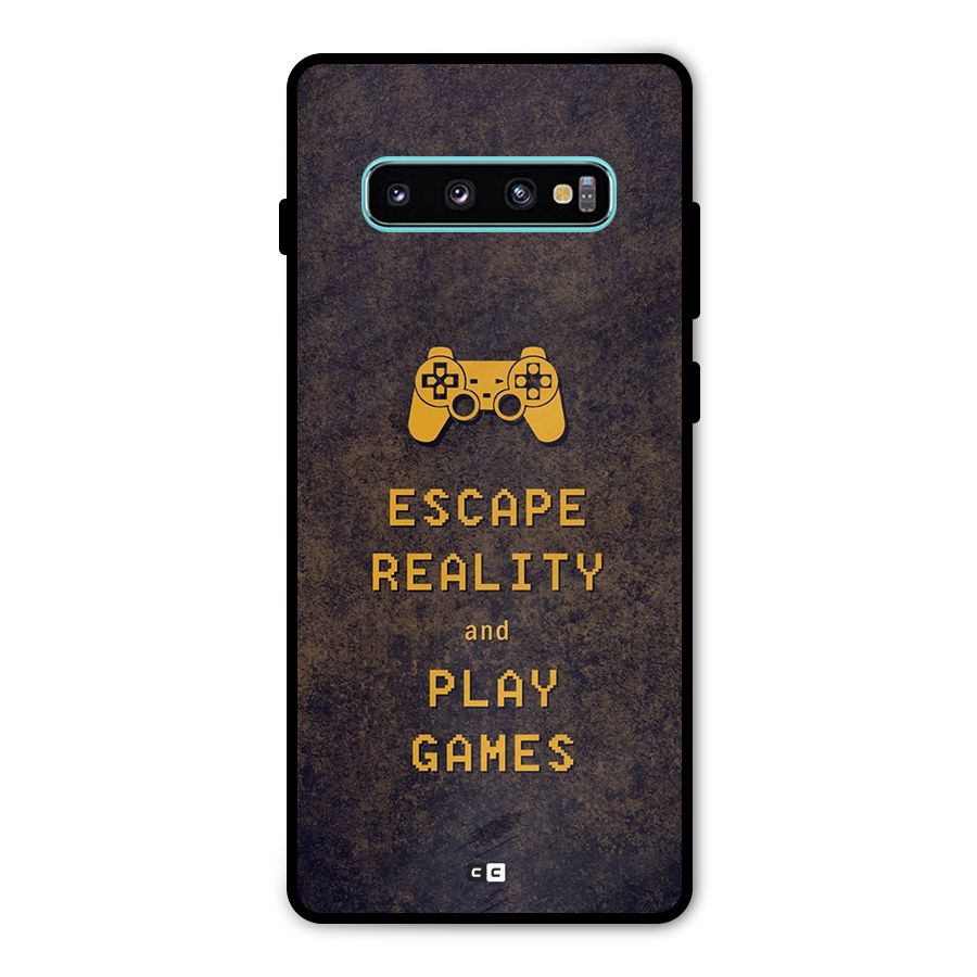 Escape Reality Metal Back Case for Galaxy S10 Plus