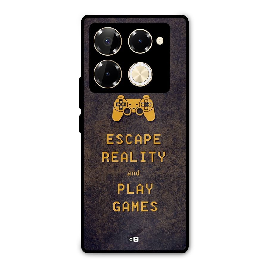 Escape Reality Metal Back Case for Infinix Note 40 Pro Plus