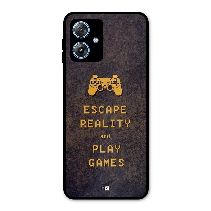 Escape Reality Metal Back Case for Moto G54