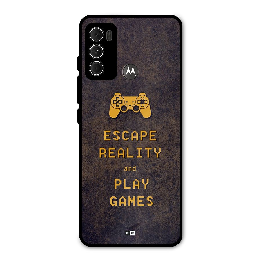 Escape Reality Metal Back Case for Moto G60
