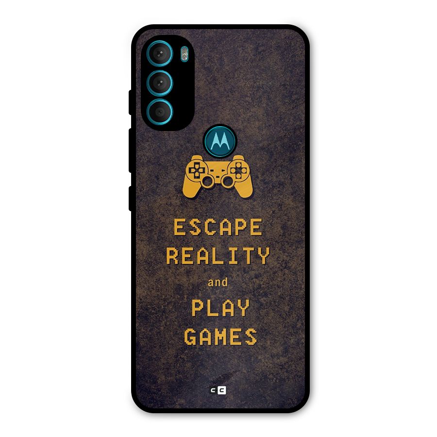 Escape Reality Metal Back Case for Moto G71 5G