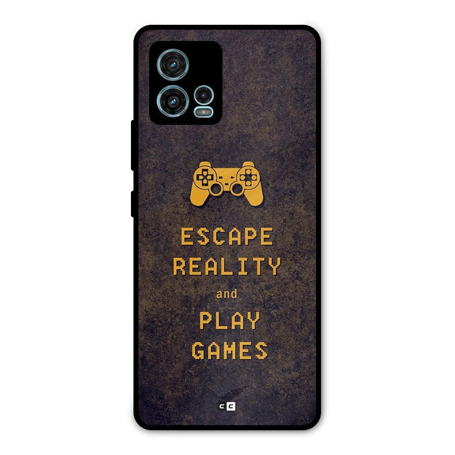 Escape Reality Metal Back Case for Moto G72