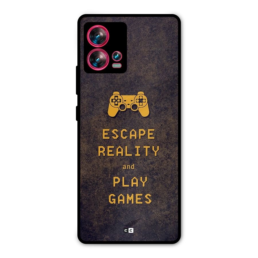 Escape Reality Metal Back Case for Motorola Edge 30 Fusion