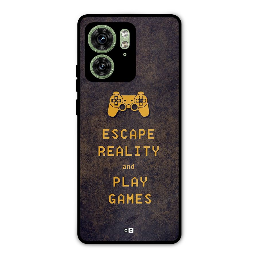 Escape Reality Metal Back Case for Motorola Edge 40 5G