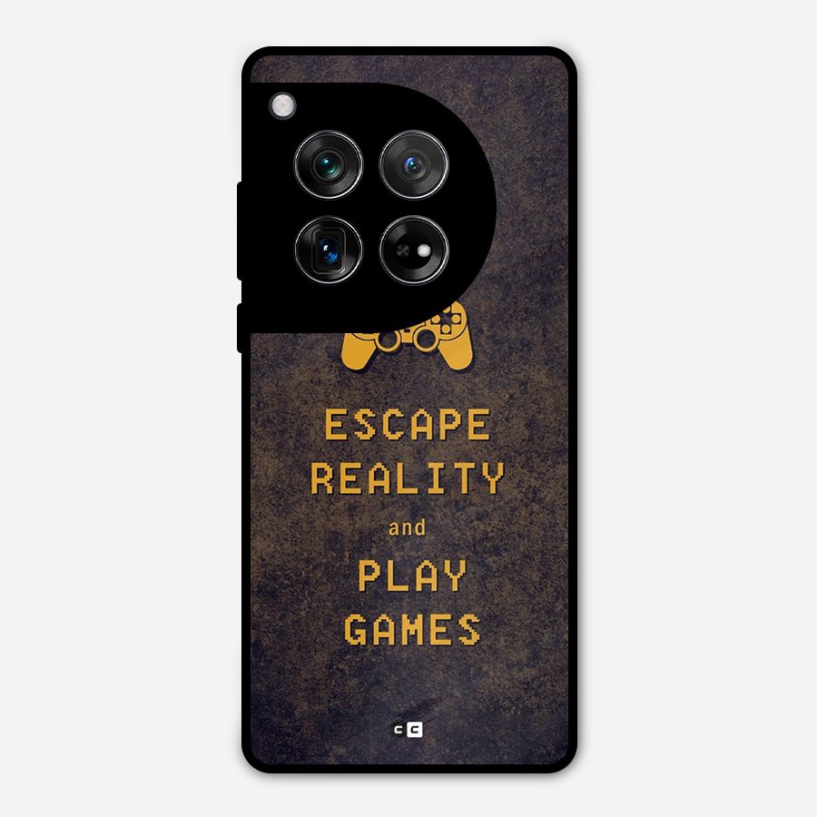 Escape Reality Metal Back Case for OnePlus 12