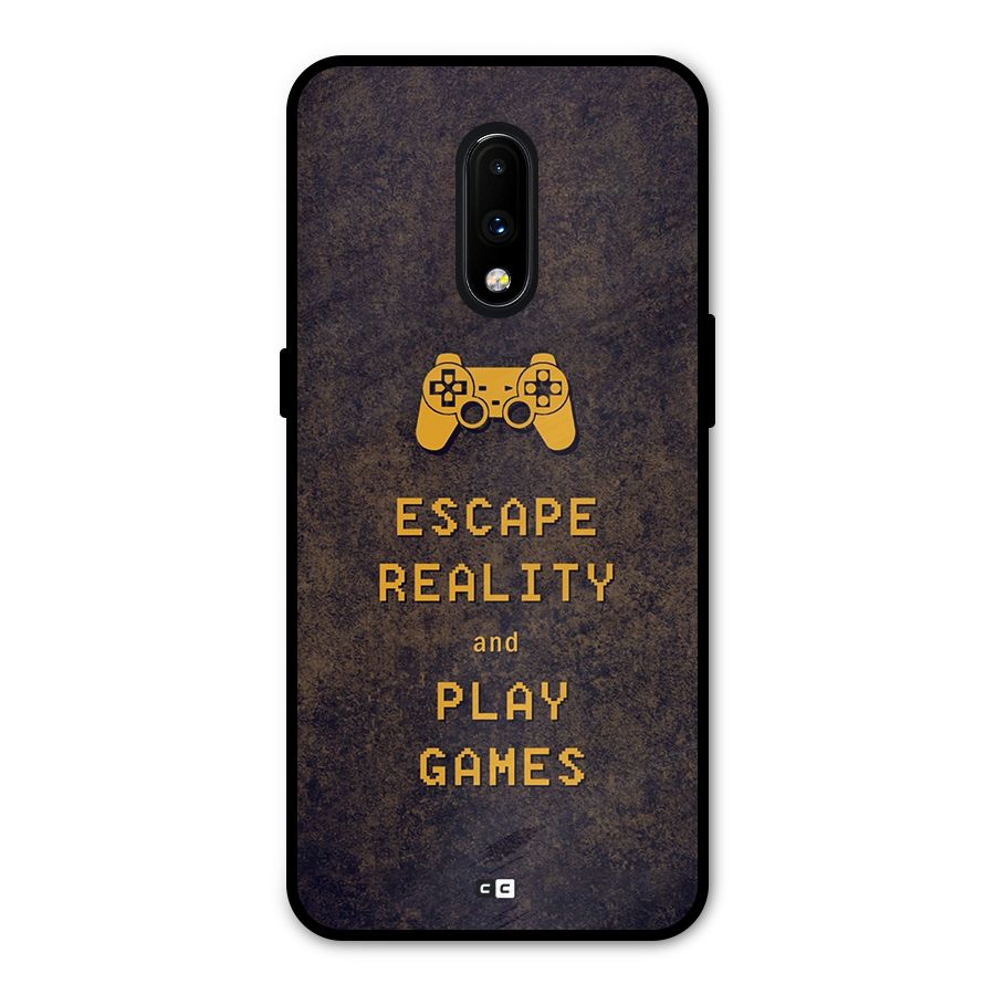 Escape Reality Metal Back Case for OnePlus 7