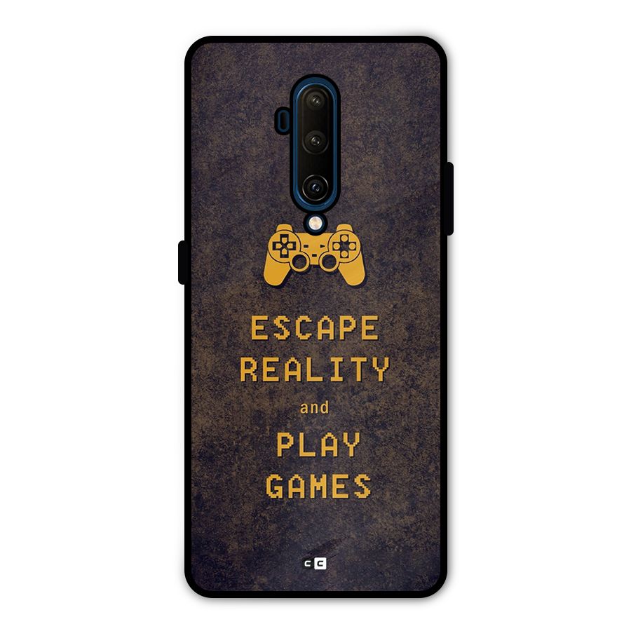 Escape Reality Metal Back Case for OnePlus 7T Pro