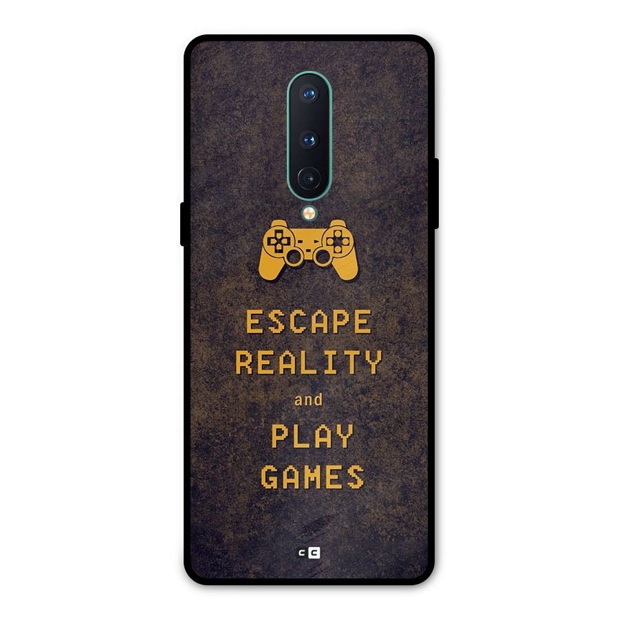 Escape Reality Metal Back Case for OnePlus 8