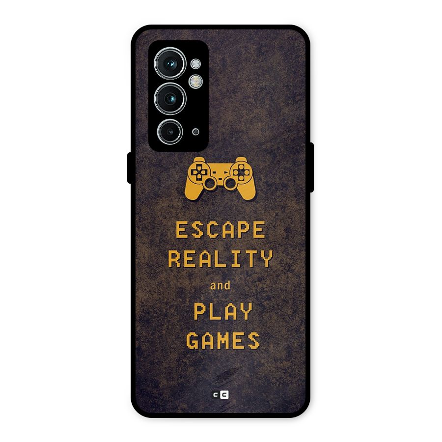 Escape Reality Metal Back Case for OnePlus 9RT 5G