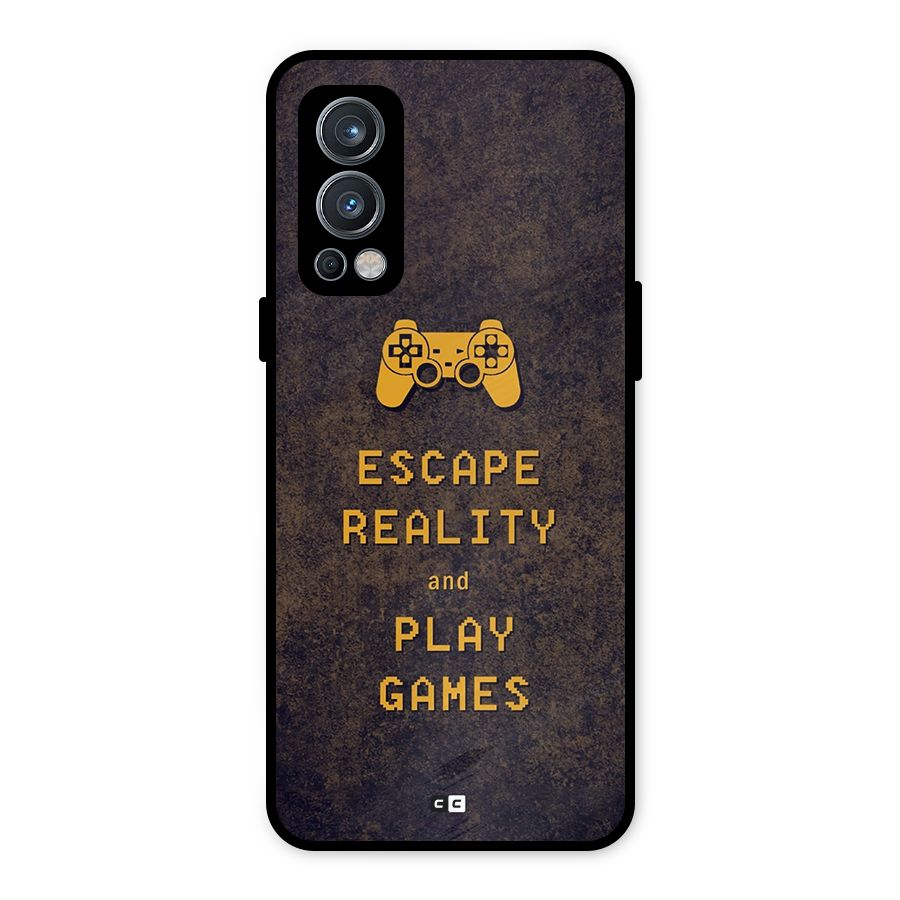 Escape Reality Metal Back Case for OnePlus Nord 2 5G