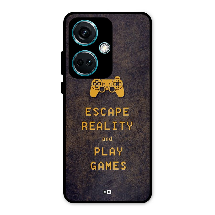 Escape Reality Metal Back Case for OnePlus Nord CE 3 5G