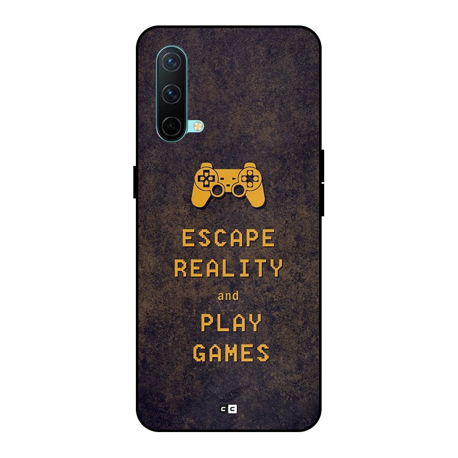 Escape Reality Metal Back Case for OnePlus Nord CE 5G