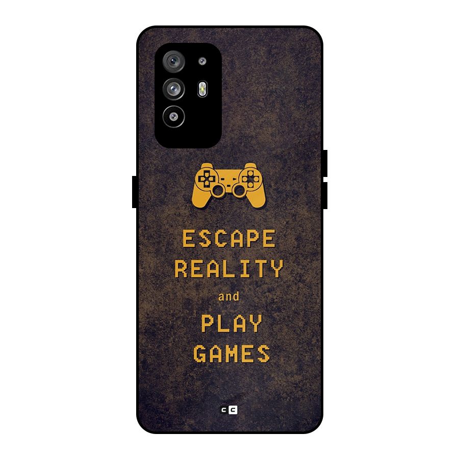 Escape Reality Metal Back Case for Oppo F19 Pro Plus 5G