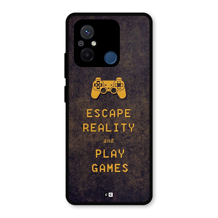 Escape Reality Metal Back Case for Poco C55