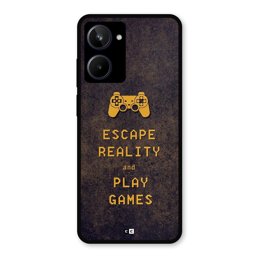 Escape Reality Metal Back Case for Realme 10
