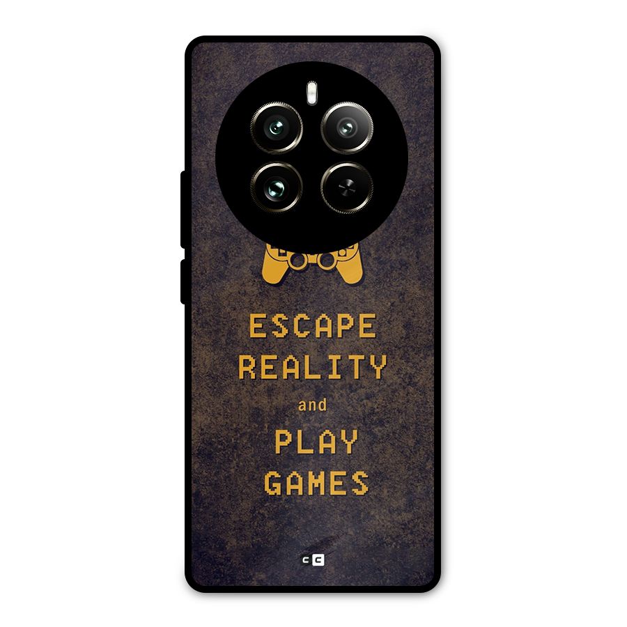 Escape Reality Metal Back Case for Realme 12 Pro