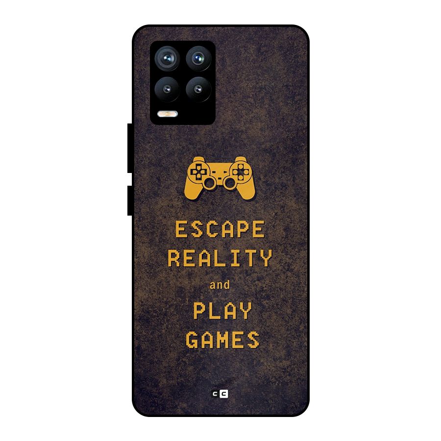 Escape Reality Metal Back Case for Realme 8 Pro