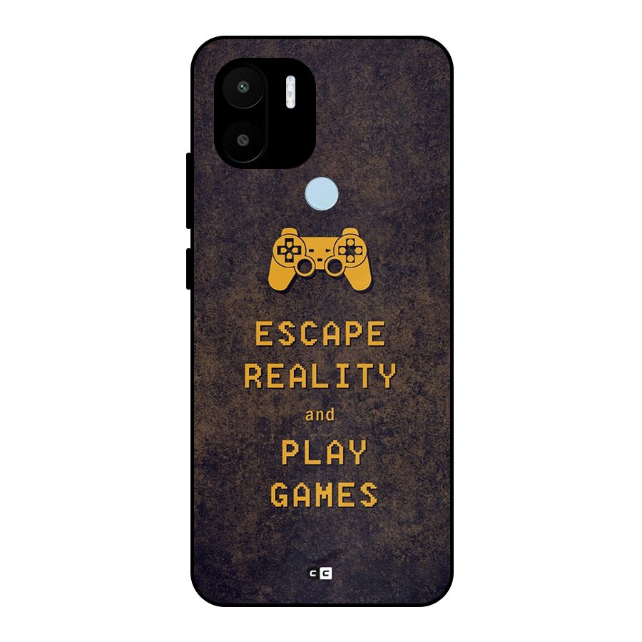 Escape Reality Metal Back Case for Redmi A2 Plus