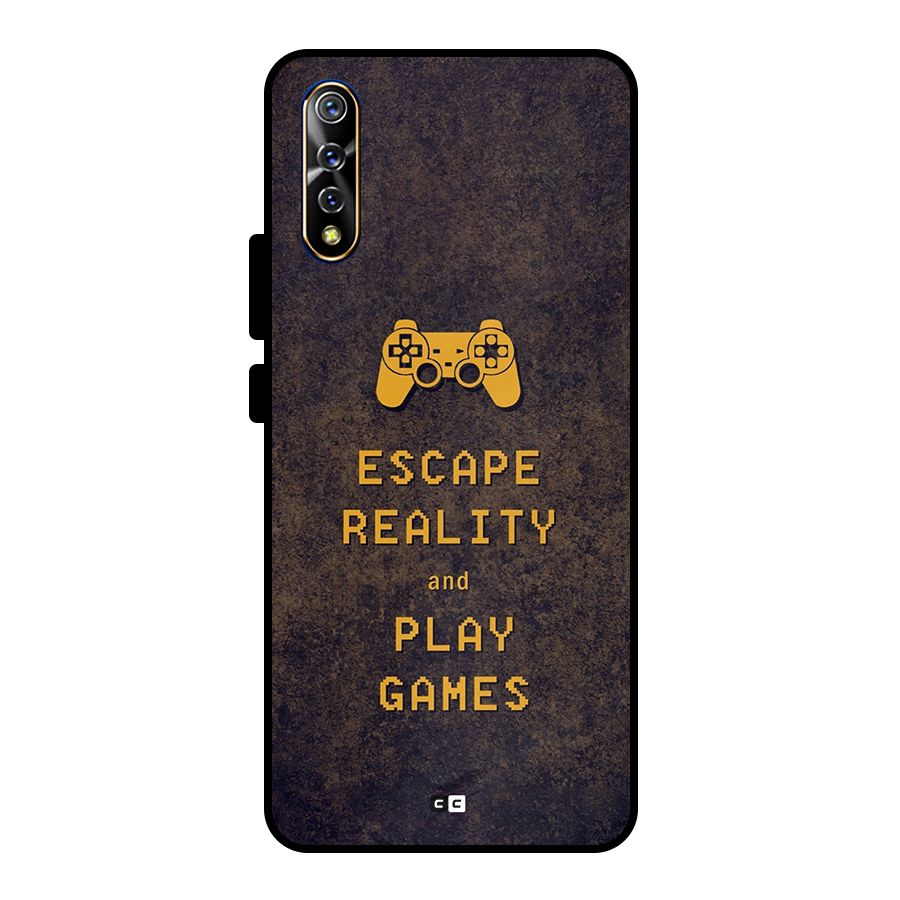 Escape Reality Metal Back Case for Vivo S1