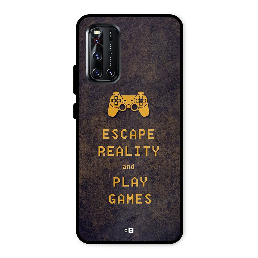 Escape Reality Metal Back Case for Vivo V19