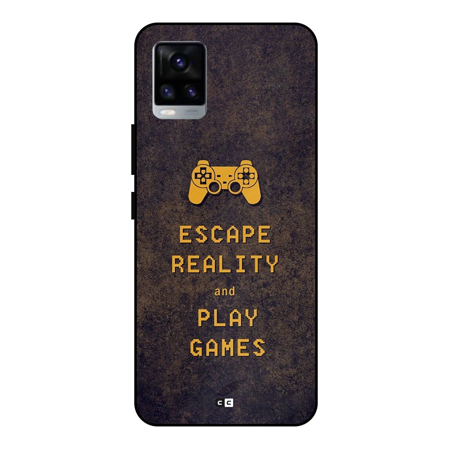 Escape Reality Metal Back Case for Vivo V20 2021