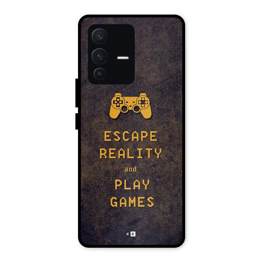 Escape Reality Metal Back Case for Vivo V23 5G