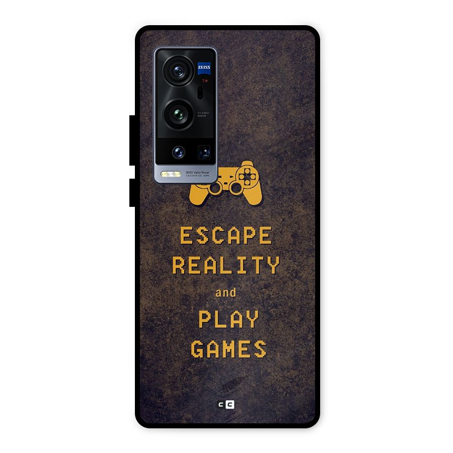 Escape Reality Metal Back Case for Vivo X60 Pro Plus