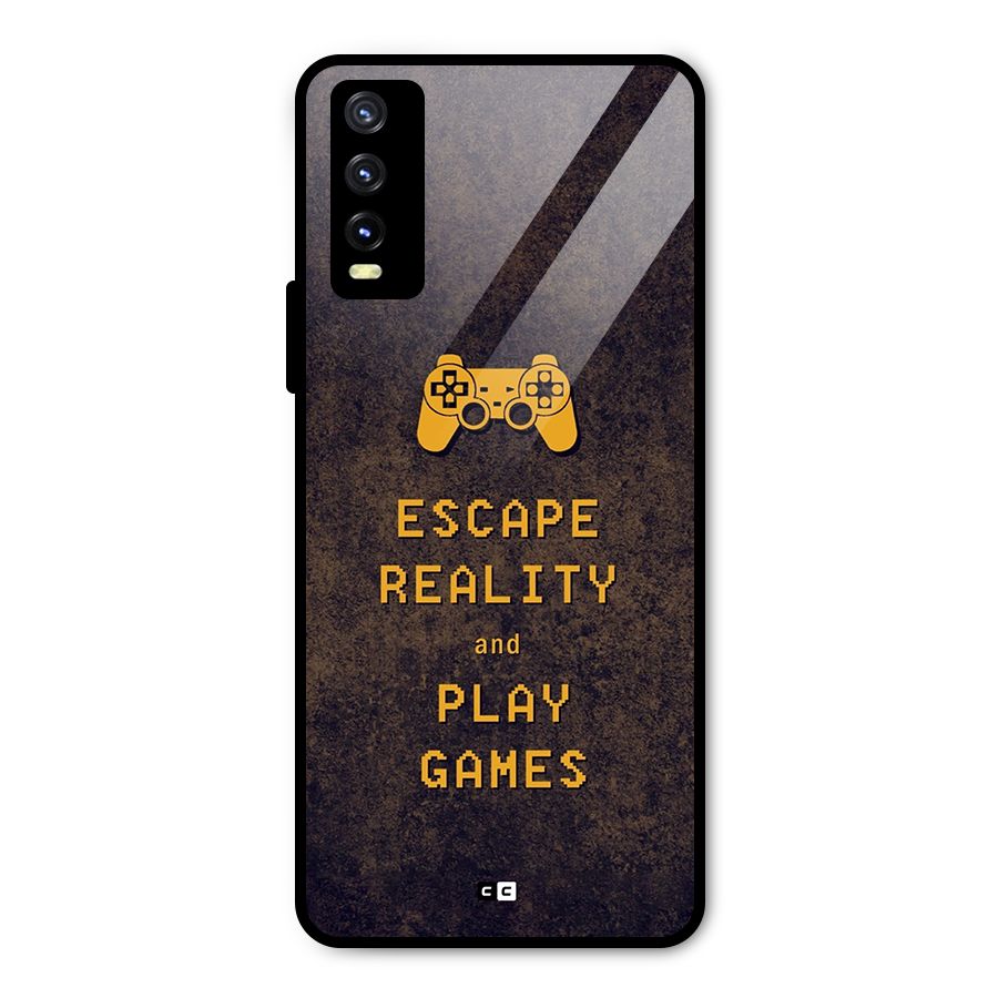 Escape Reality Metal Back Case for Vivo Y20