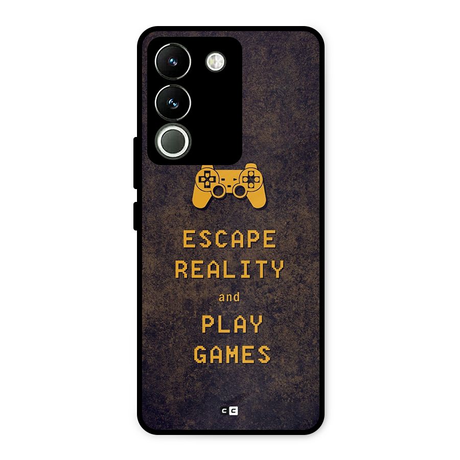Escape Reality Metal Back Case for Vivo Y200