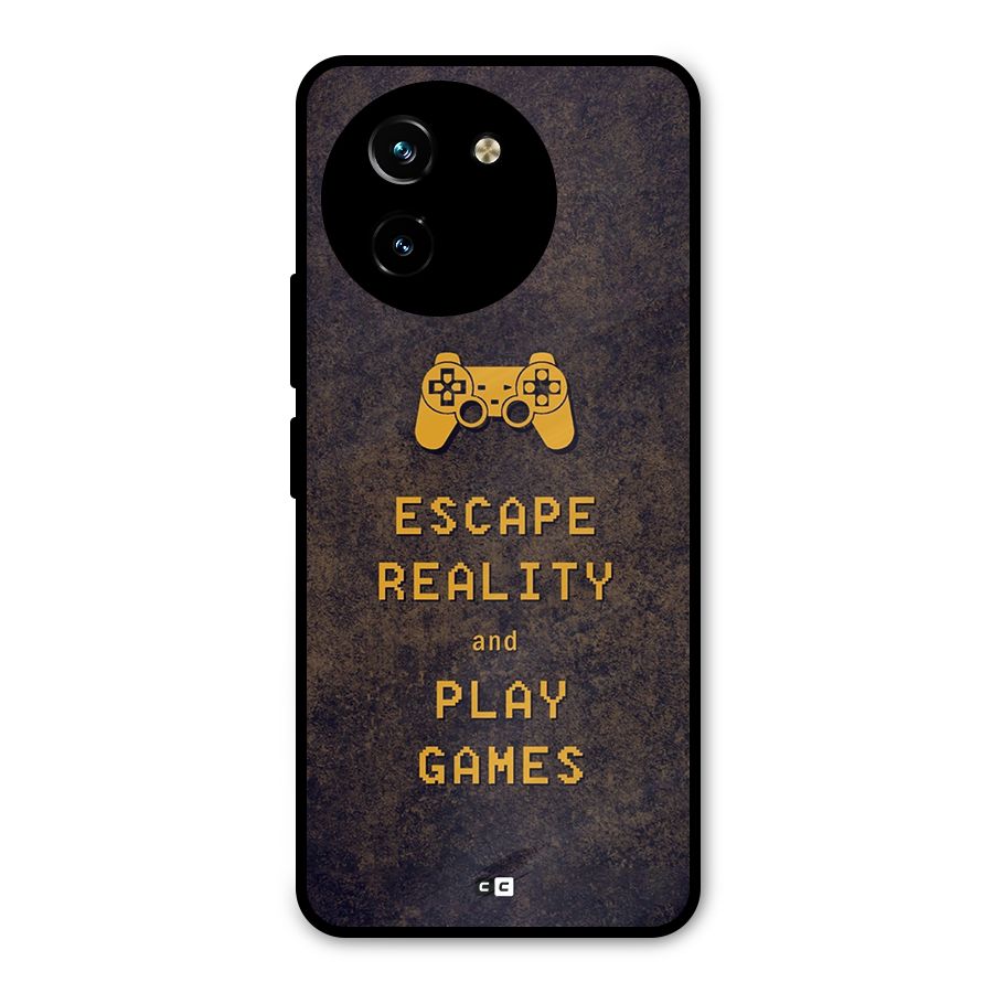 Escape Reality Metal Back Case for Vivo Y200i