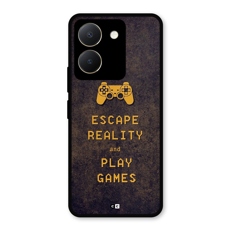 Escape Reality Metal Back Case for Vivo Y36