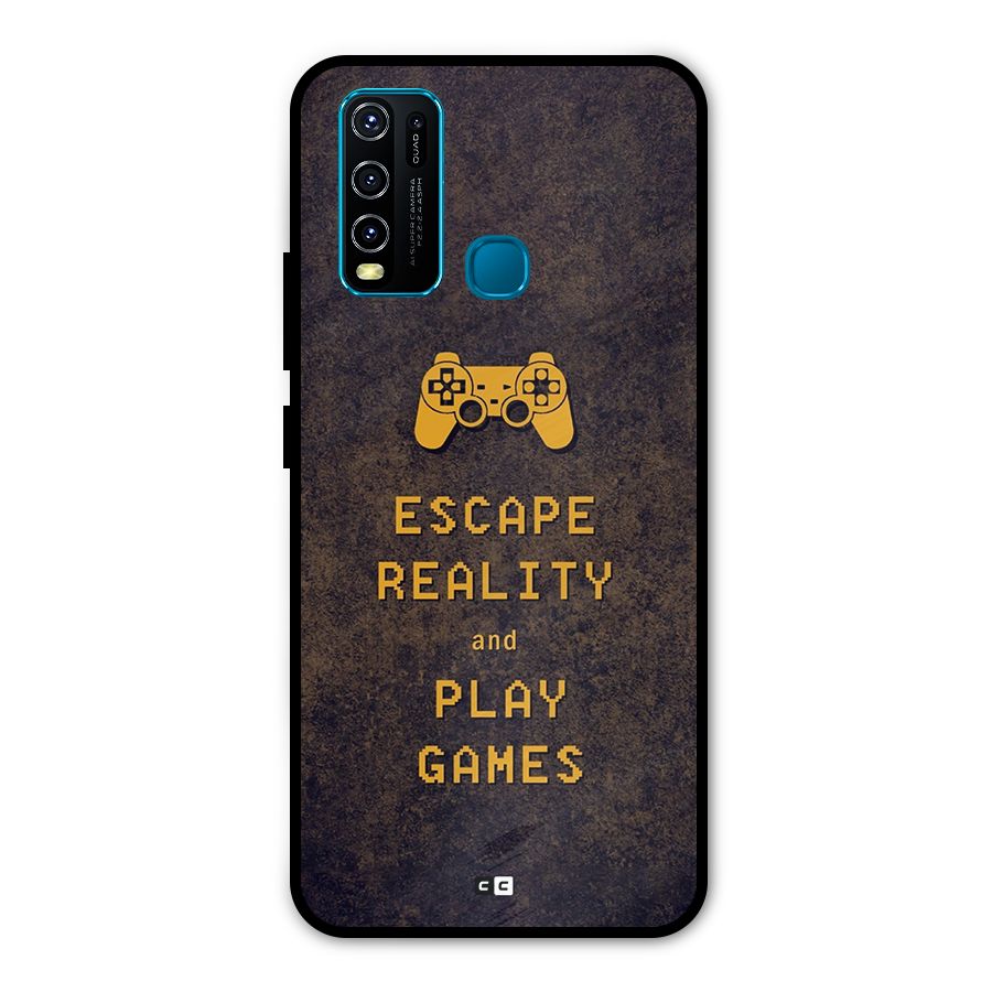 Escape Reality Metal Back Case for Vivo Y50