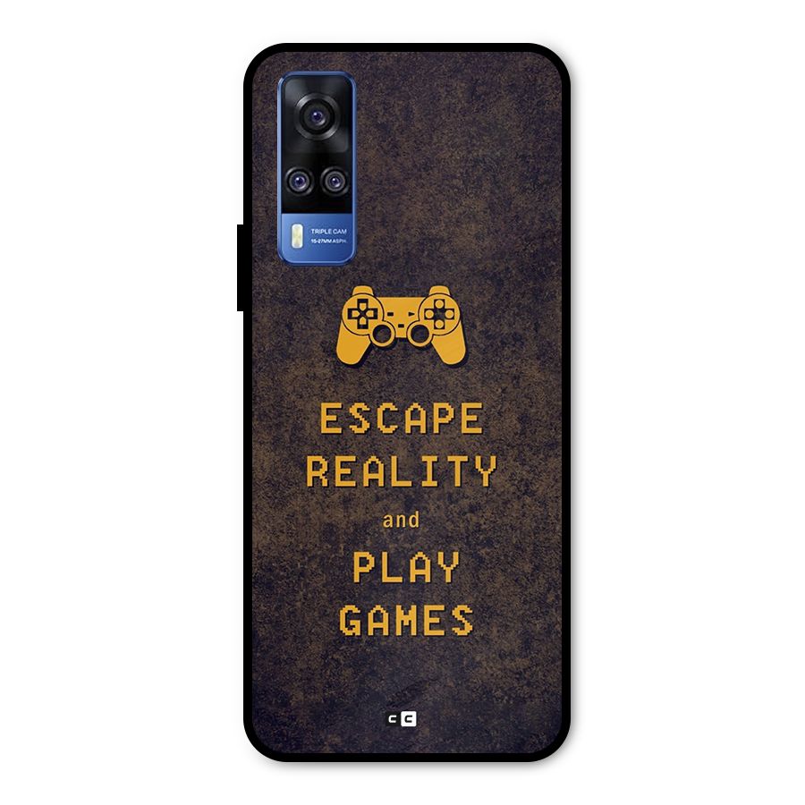 Escape Reality Metal Back Case for Vivo Y51A