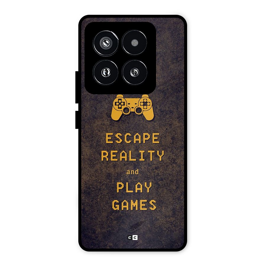 Escape Reality Metal Back Case for Xiaomi 14 Pro