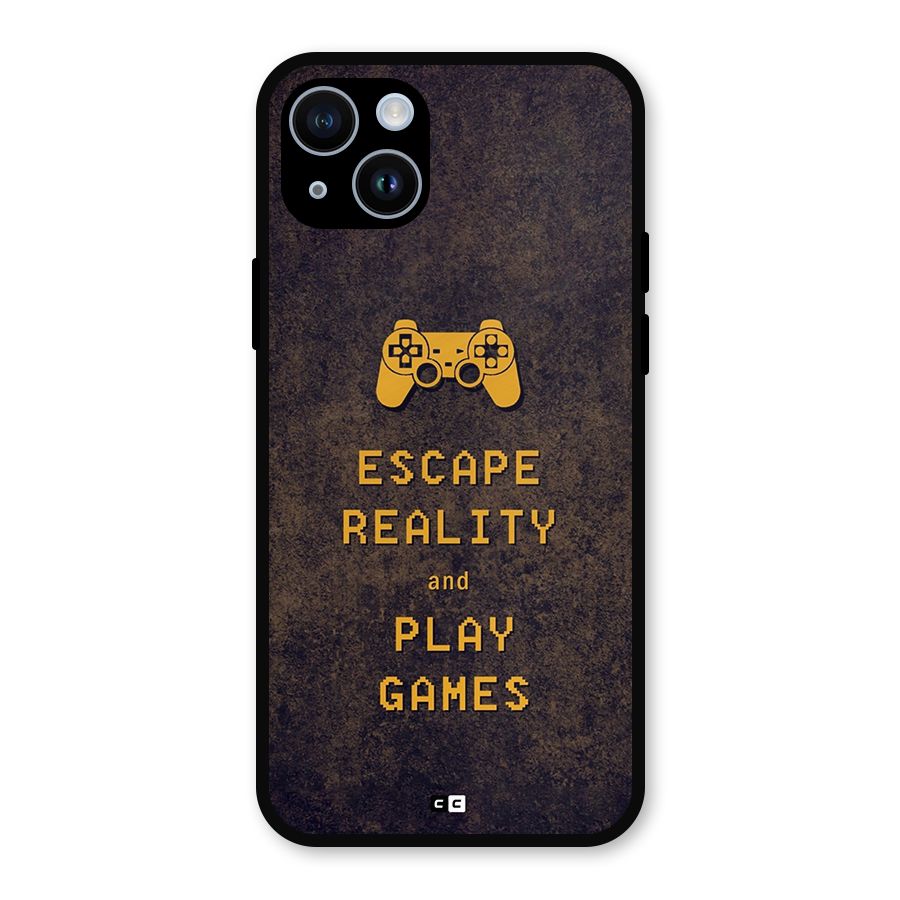 Escape Reality Metal Back Case for iPhone 14