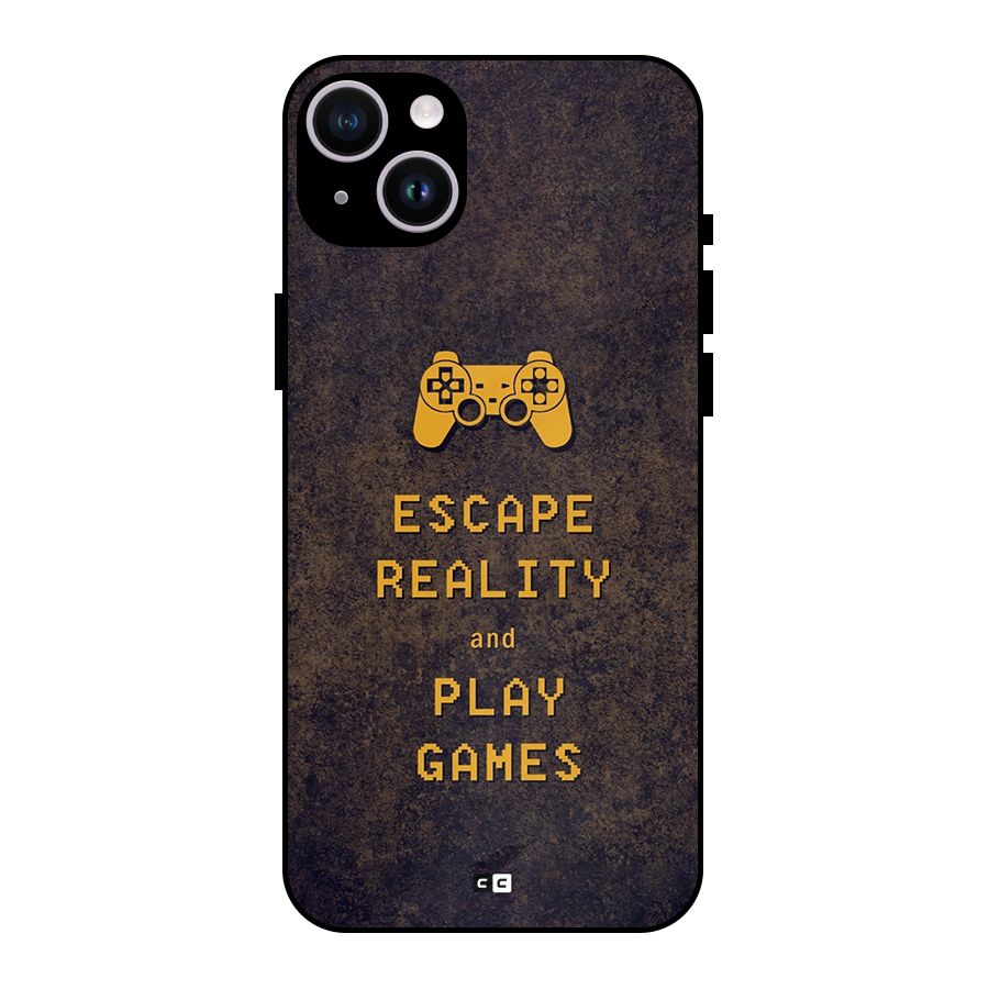 Escape Reality Metal Back Case for iPhone 14 Plus