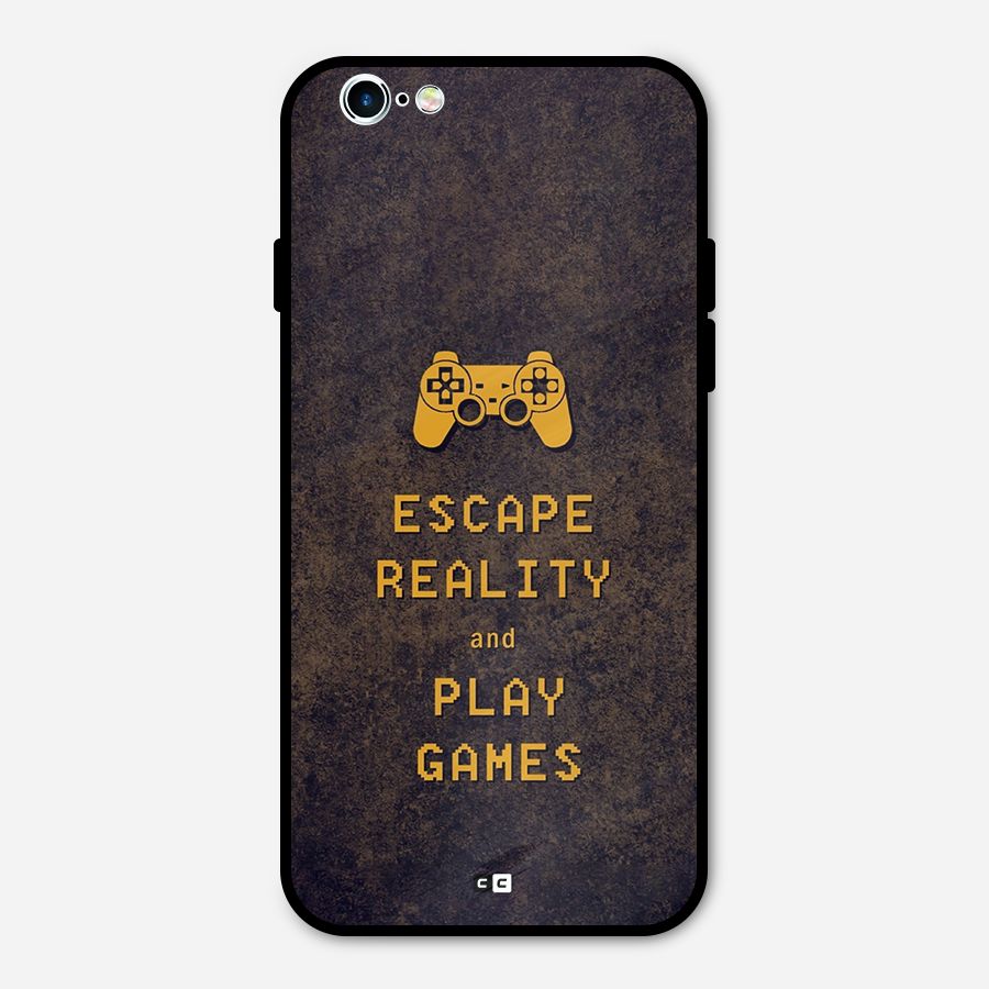 Escape Reality Metal Back Case for iPhone 6 6s