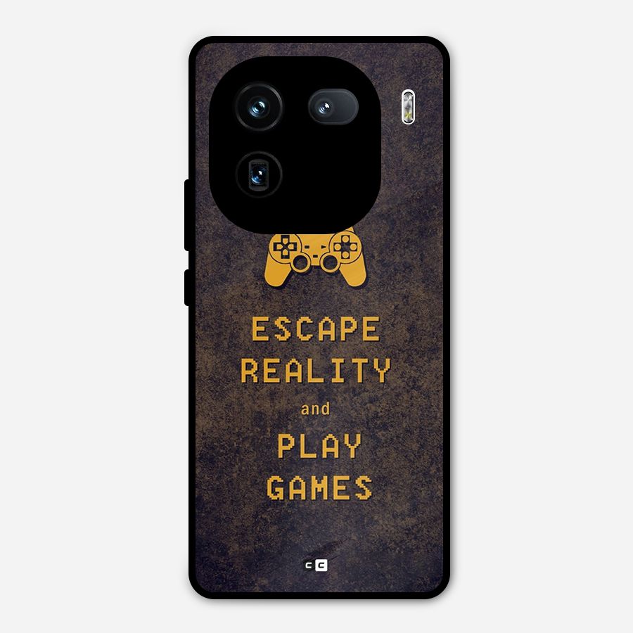 Escape Reality Metal Back Case for iQOO 12