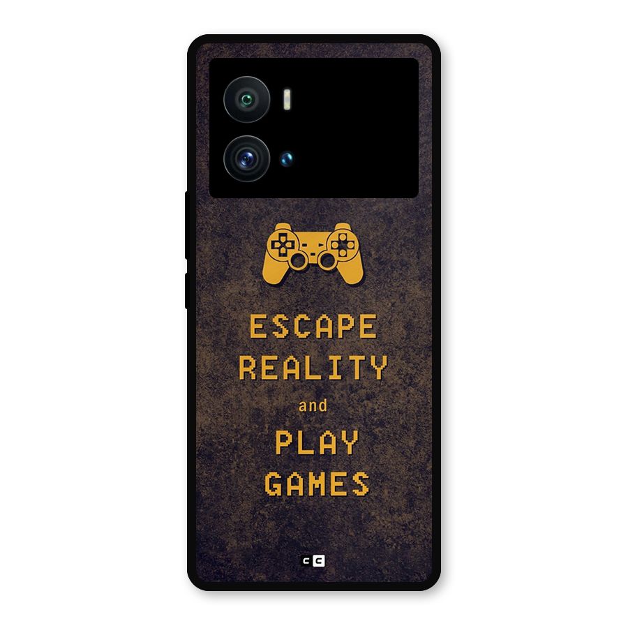 Escape Reality Metal Back Case for iQOO 9 Pro