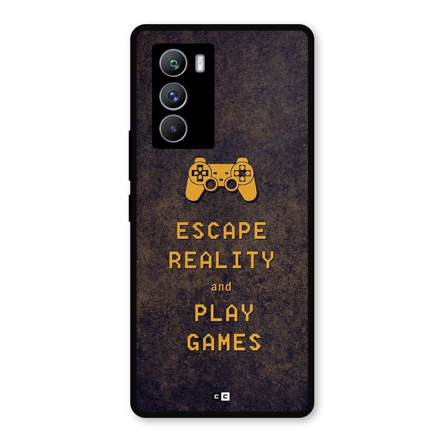 Escape Reality Metal Back Case for iQOO 9 SE