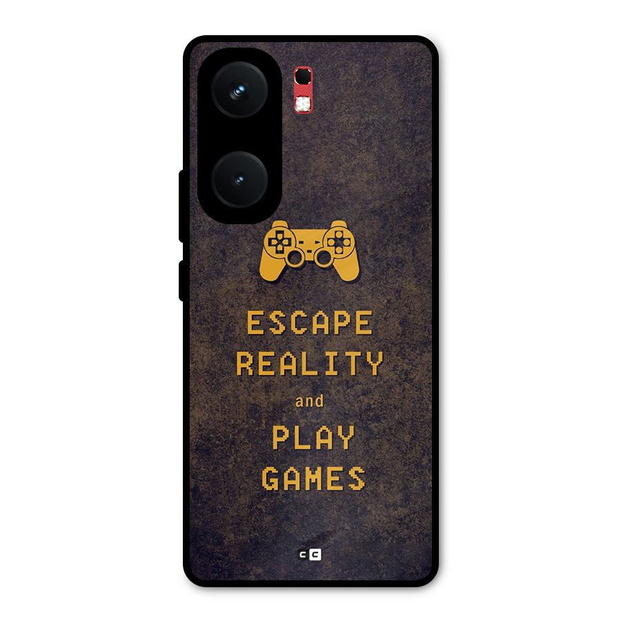 Escape Reality Metal Back Case for iQOO Neo 9 Pro