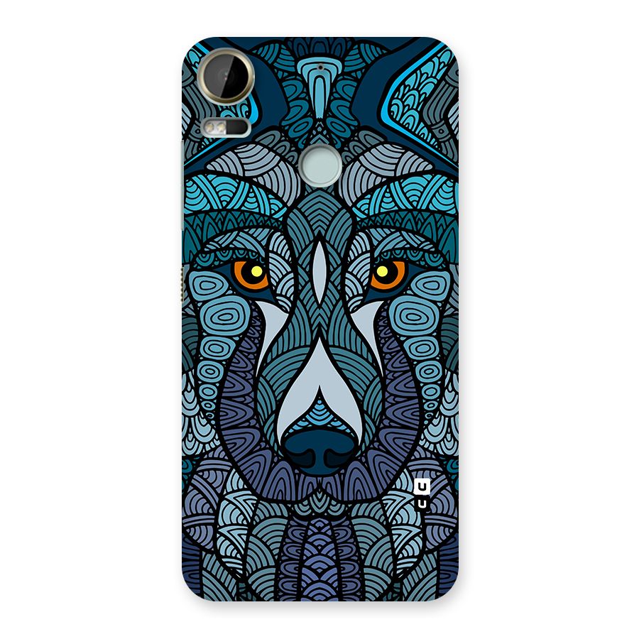 Ethnic Wolf Art Illustration Back Case for Desire 10 Pro