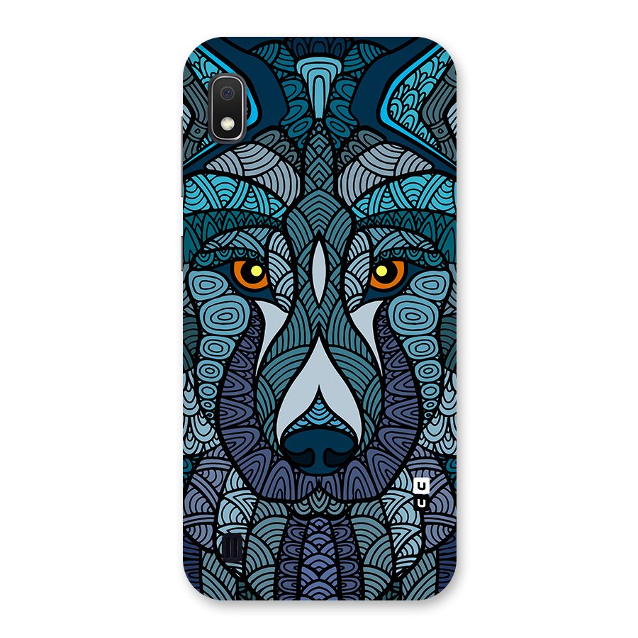 Ethnic Wolf Art Illustration Back Case for Galaxy A10