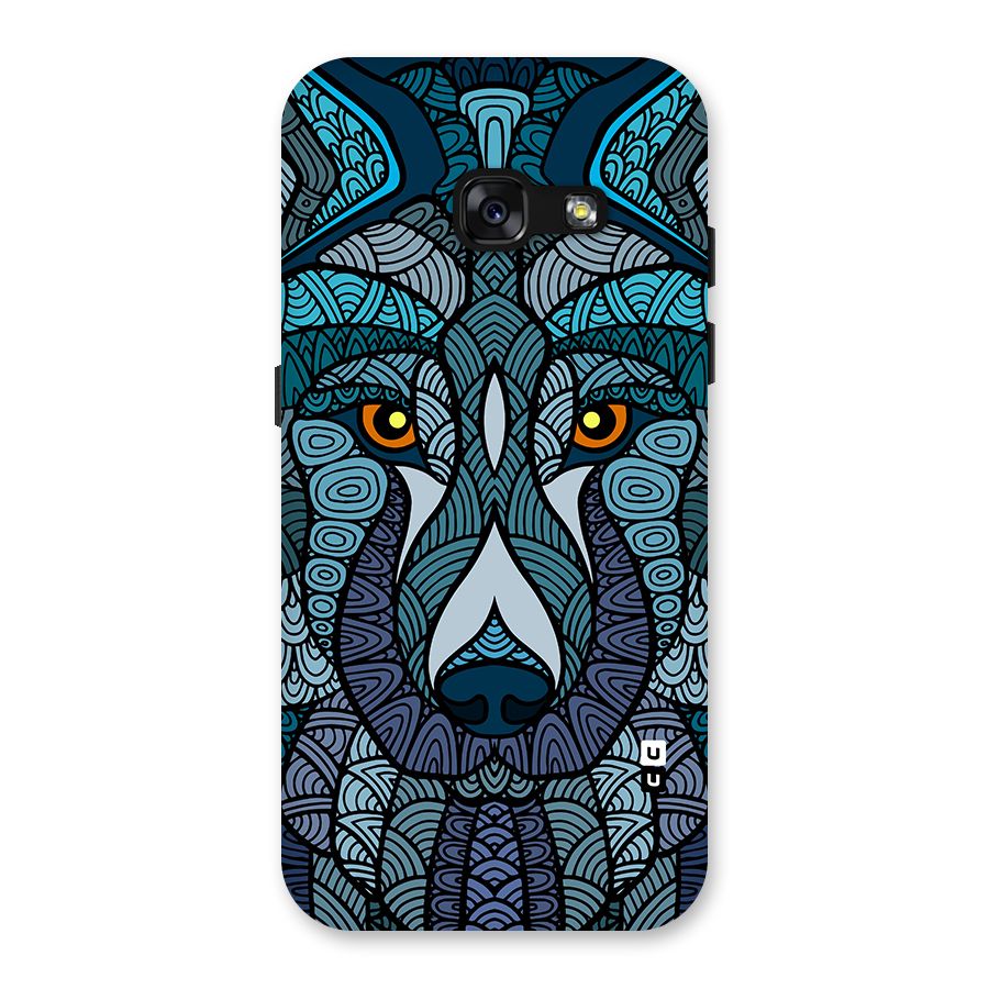 Ethnic Wolf Art Illustration Back Case for Galaxy A3 (2017)