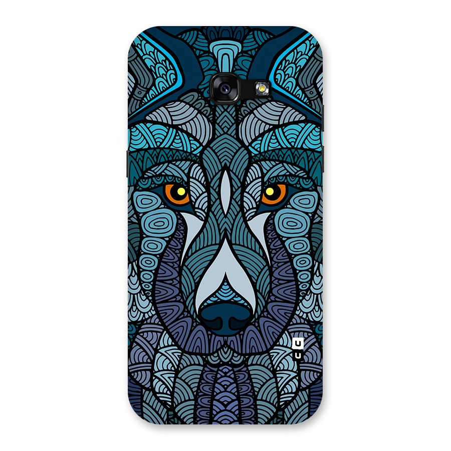 Ethnic Wolf Art Illustration Back Case for Galaxy A5 2017